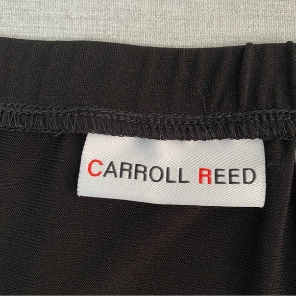 Skater Skirt Carroll Reed Womens Plus 20W Black Stretchy Flare Elastic Waist - Picture 4 of 8